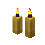 Две жёлтые свечи (горящие).png